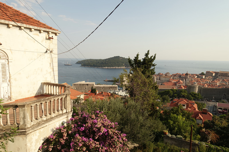 Mon voyage dans le quartier historique de Dubrovnik en Croatie