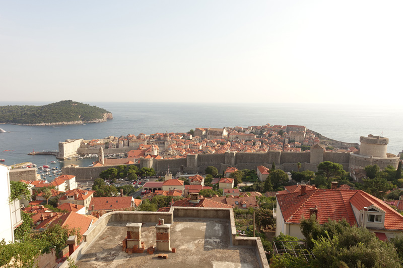 Mon voyage dans le quartier historique de Dubrovnik en Croatie