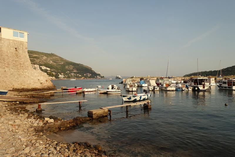 Mon voyage dans le quartier historique de Dubrovnik en Croatie