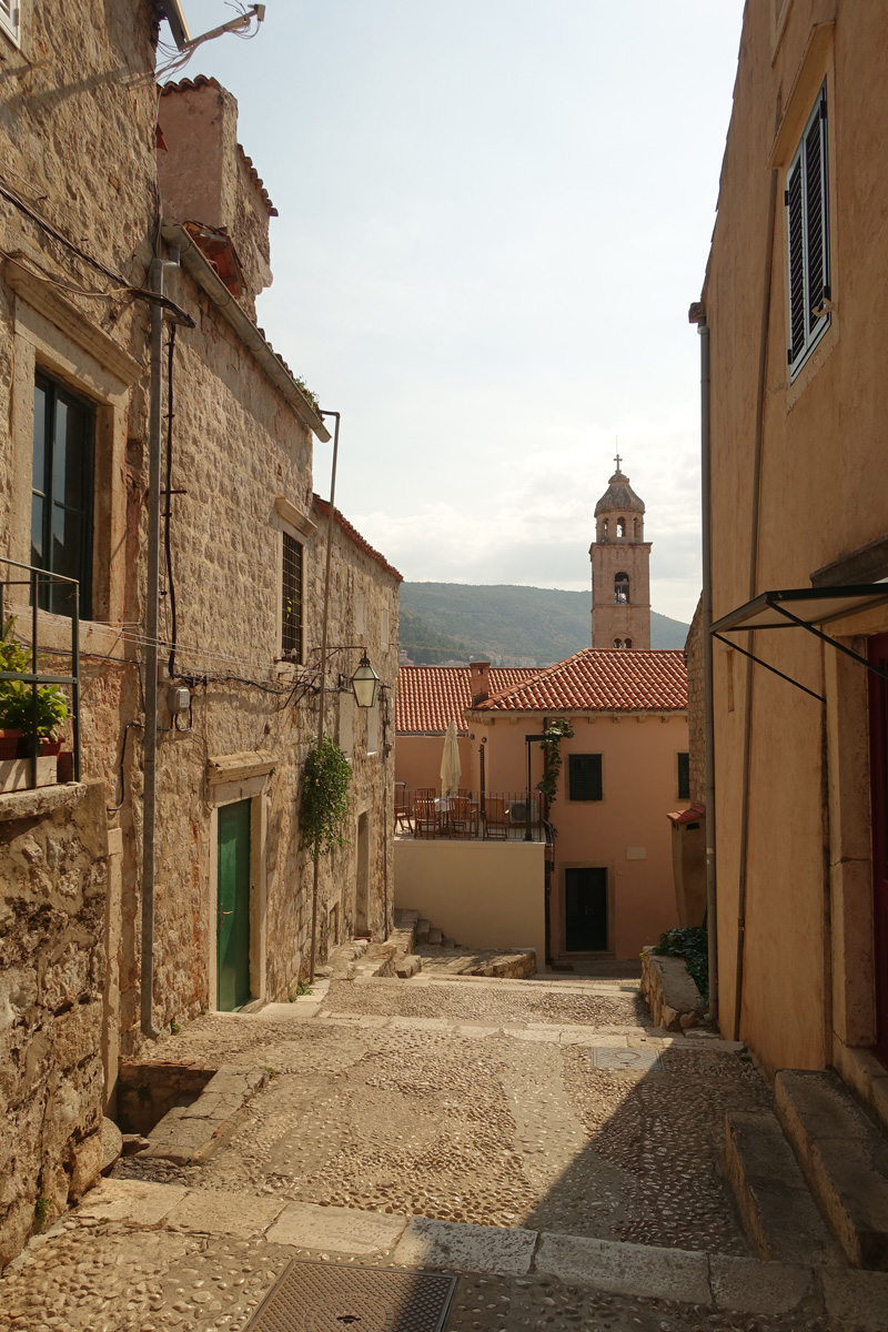 Mon voyage dans le quartier historique de Dubrovnik en Croatie