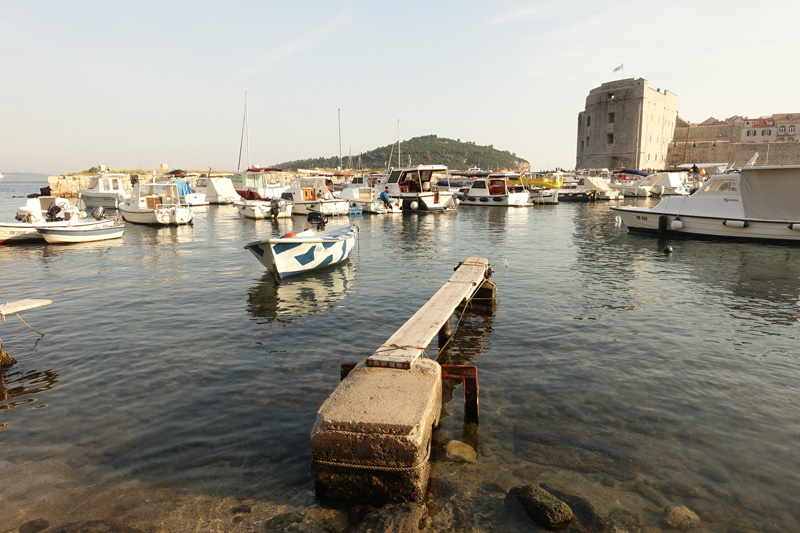 Mon voyage dans le quartier historique de Dubrovnik en Croatie