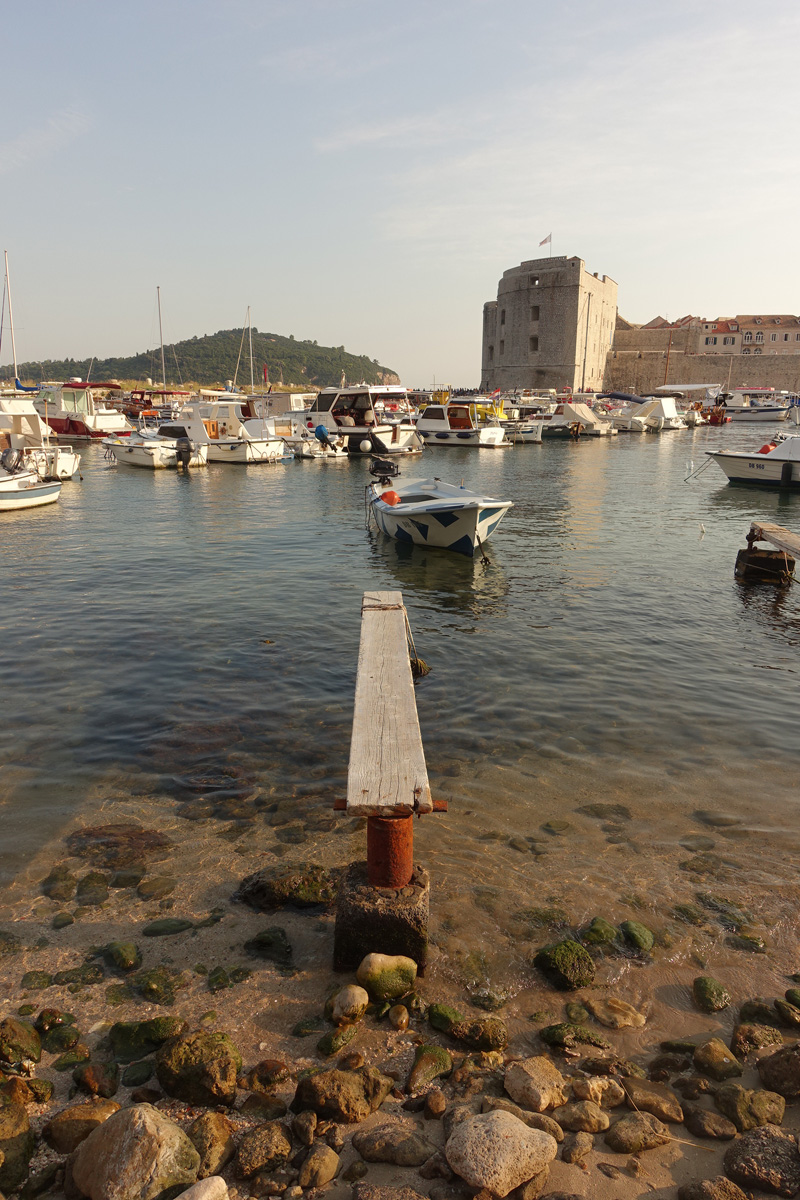 Mon voyage dans le quartier historique de Dubrovnik en Croatie