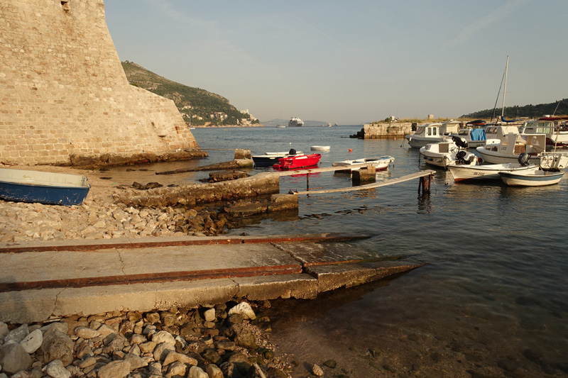 Mon voyage dans le quartier historique de Dubrovnik en Croatie