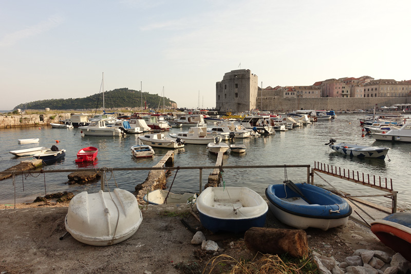 Mon voyage dans le quartier historique de Dubrovnik en Croatie