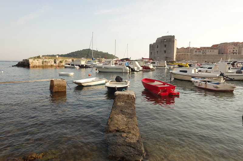 Mon voyage dans le quartier historique de Dubrovnik en Croatie