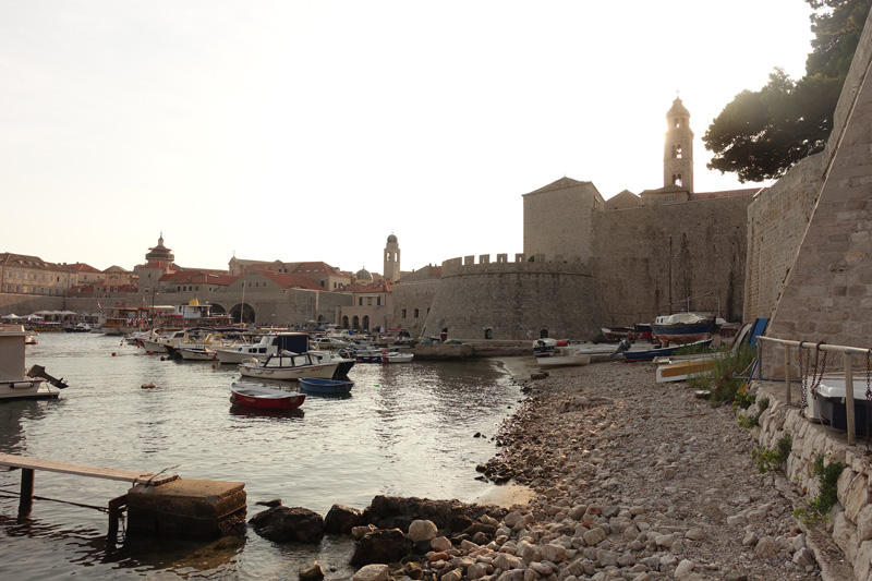 Mon voyage dans le quartier historique de Dubrovnik en Croatie