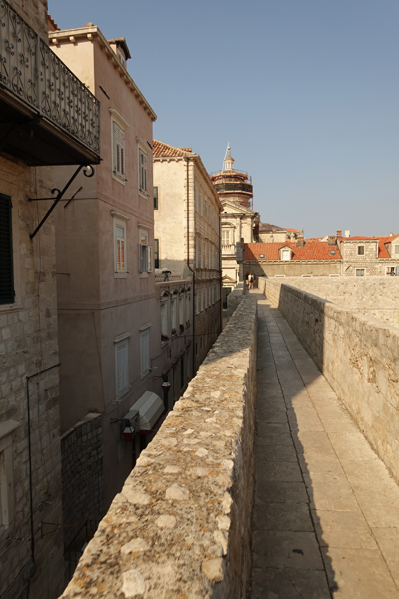 Mon voyage sur les remparts de Dubrovnik en Croatie