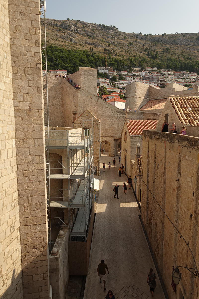 Mon voyage sur les remparts de Dubrovnik en Croatie