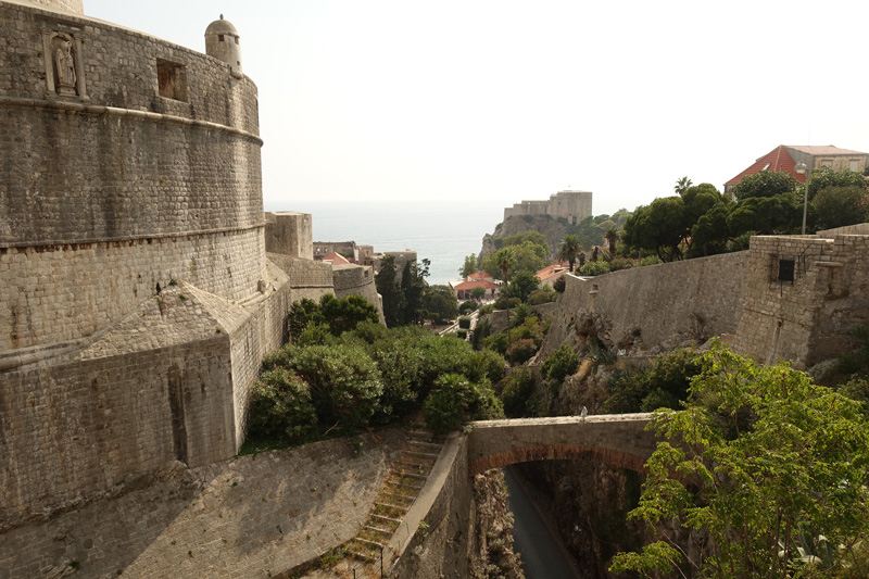 Mon voyage sur les remparts de Dubrovnik en Croatie