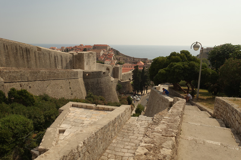 Mon voyage sur les remparts de Dubrovnik en Croatie