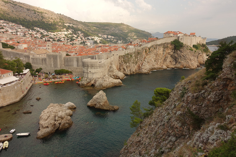 Mon voyage sur les remparts de Dubrovnik en Croatie