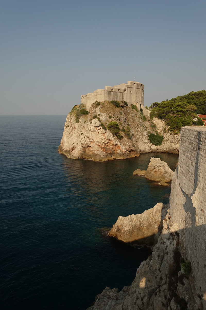 Mon voyage au Fort Lovrijenac de Dubrovnik en Croatie