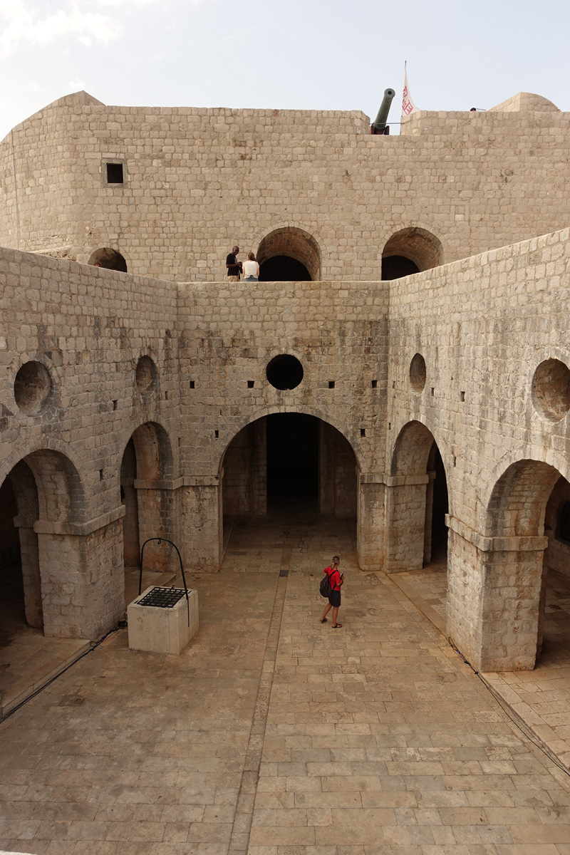 Mon voyage au Fort Lovrijenac de Dubrovnik en Croatie