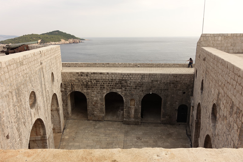 Mon voyage au Fort Lovrijenac de Dubrovnik en Croatie