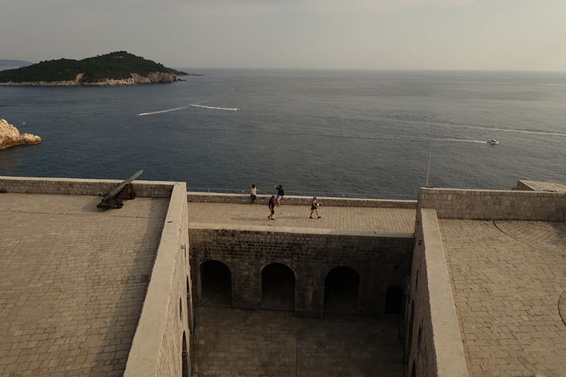 Mon voyage au Fort Lovrijenac de Dubrovnik en Croatie