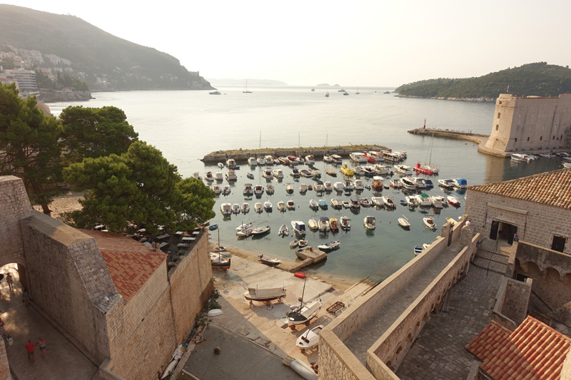 Mon voyage sur les remparts de Dubrovnik en Croatie