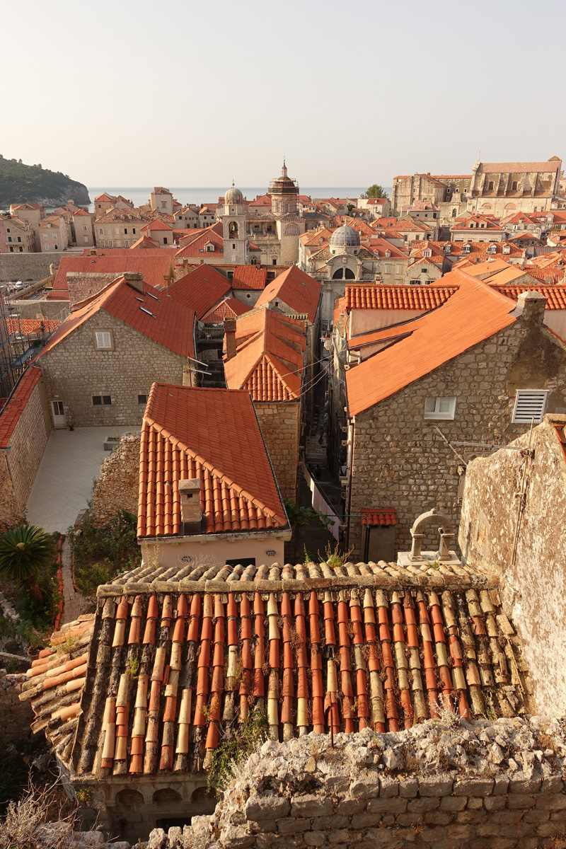 Mon voyage sur les remparts de Dubrovnik en Croatie