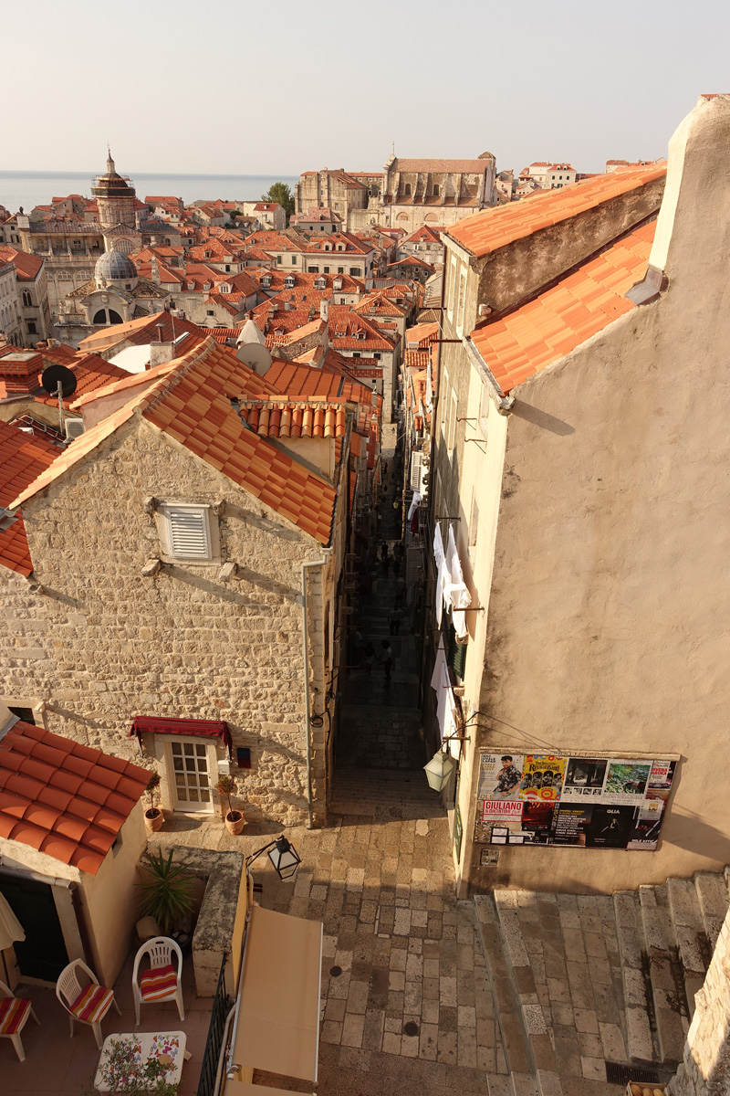 Mon voyage sur les remparts de Dubrovnik en Croatie