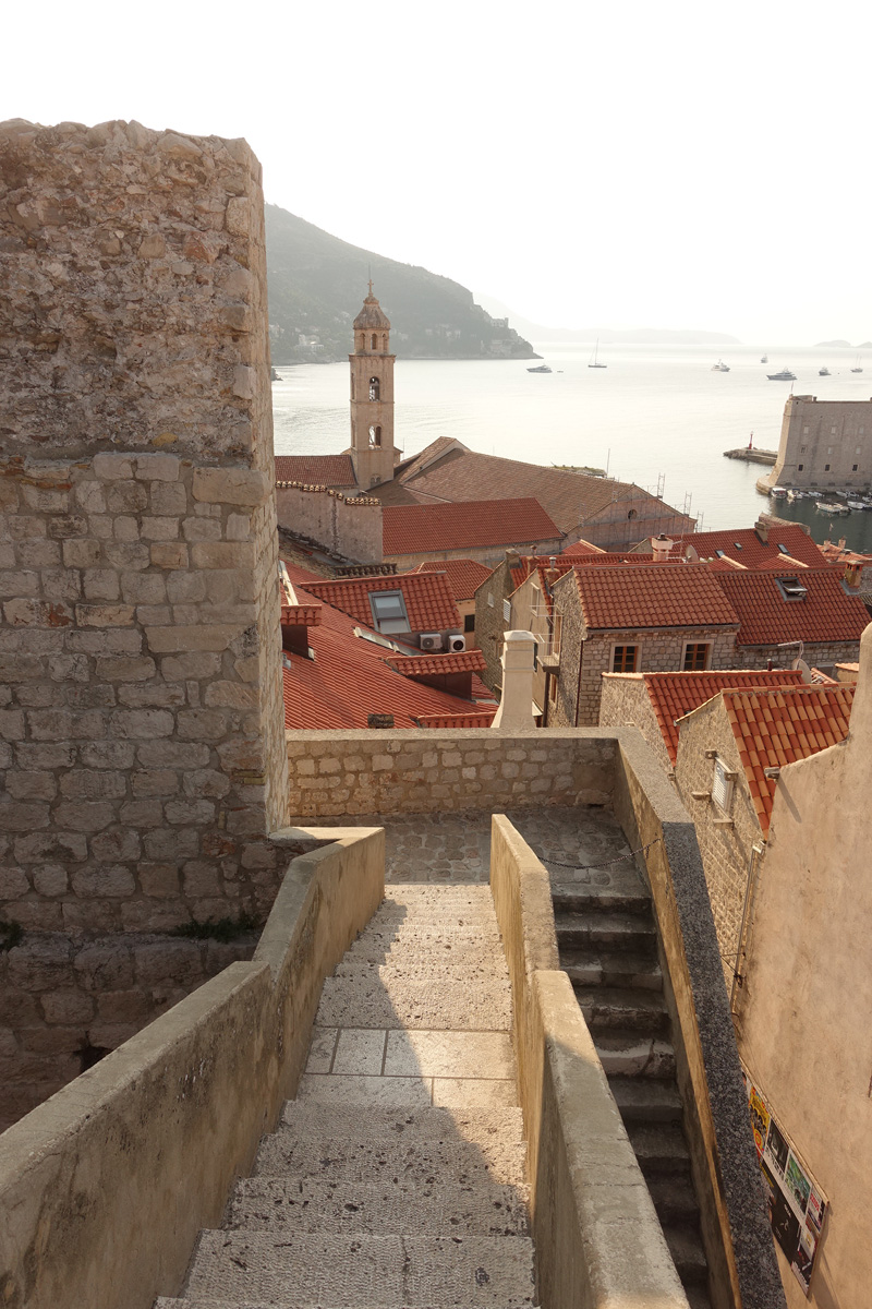 Mon voyage sur les remparts de Dubrovnik en Croatie