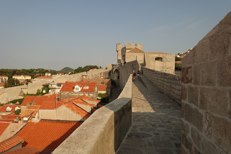 Mon voyage sur les remparts de Dubrovnik en Croatie