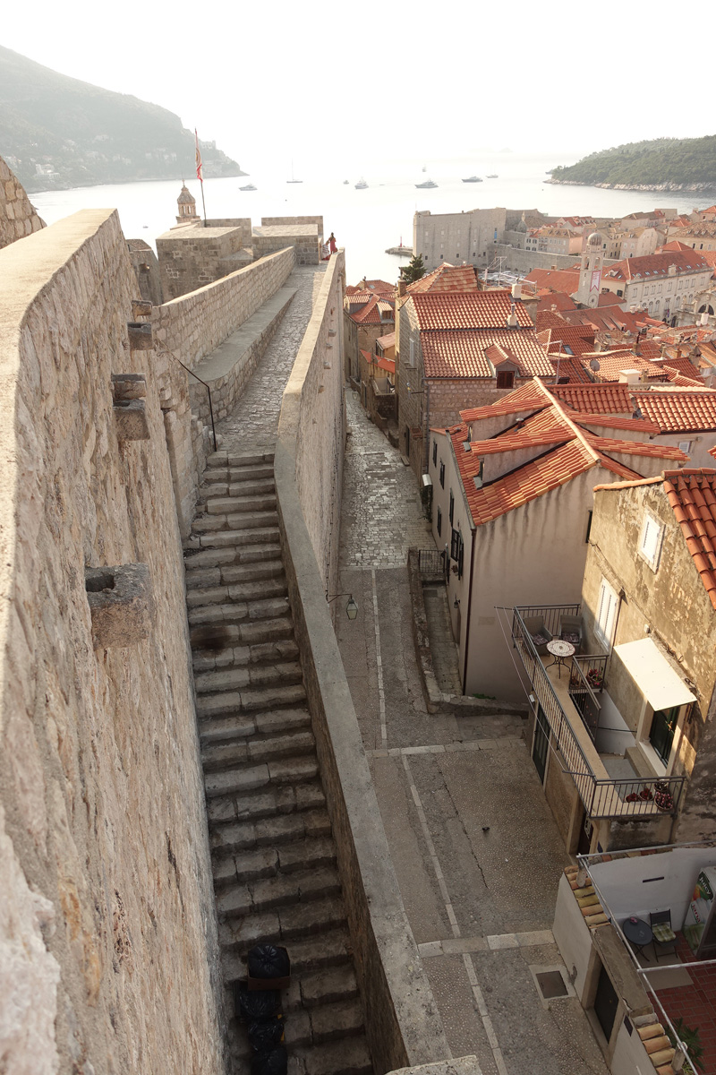 Mon voyage sur les remparts de Dubrovnik en Croatie