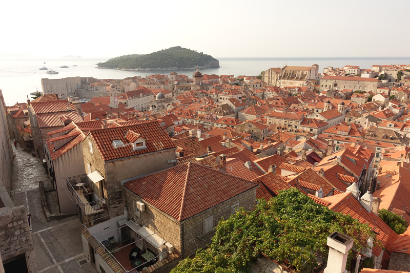 Mon voyage sur les remparts de Dubrovnik en Croatie