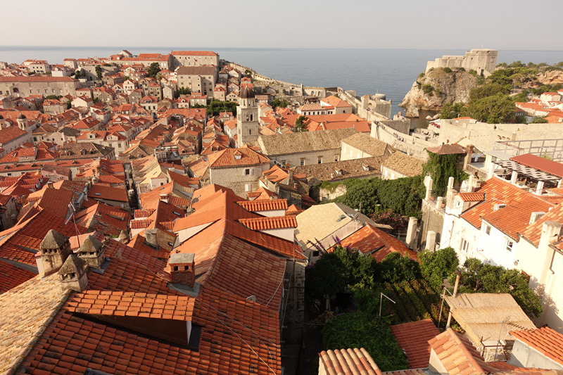 Mon voyage sur les remparts de Dubrovnik en Croatie