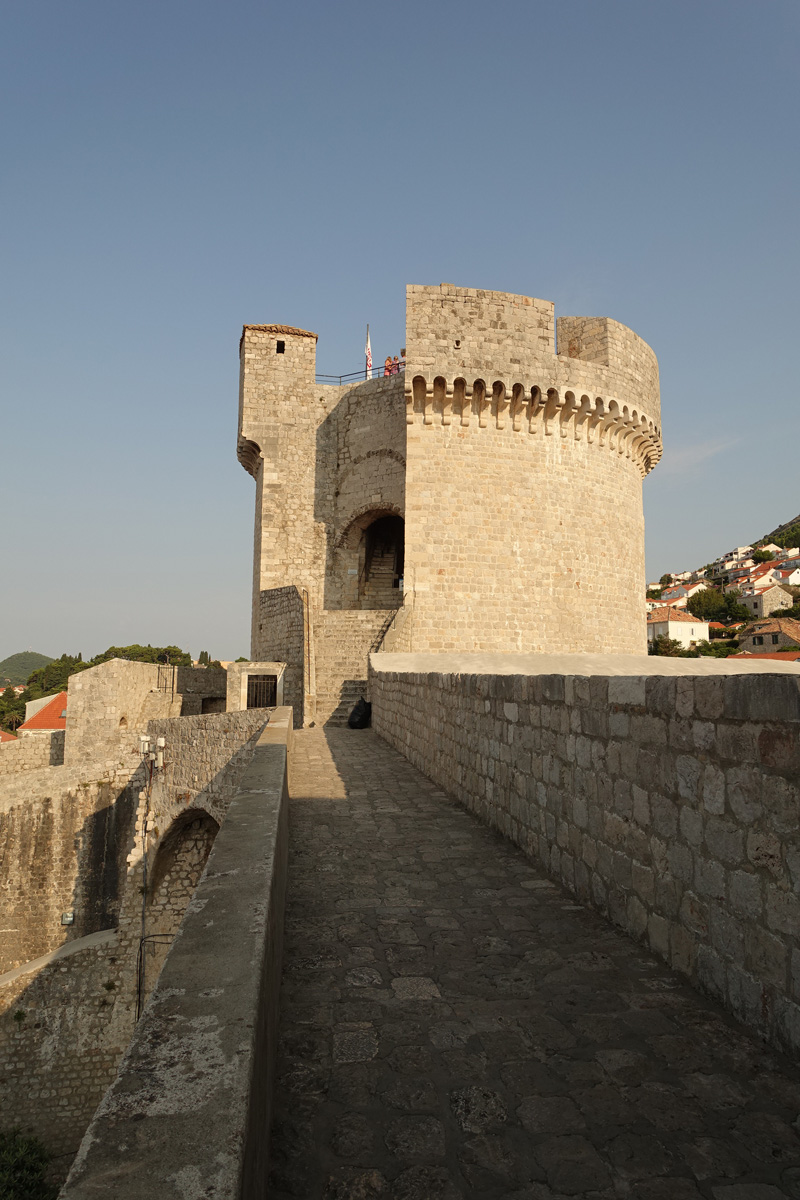 Mon voyage sur les remparts de Dubrovnik en Croatie