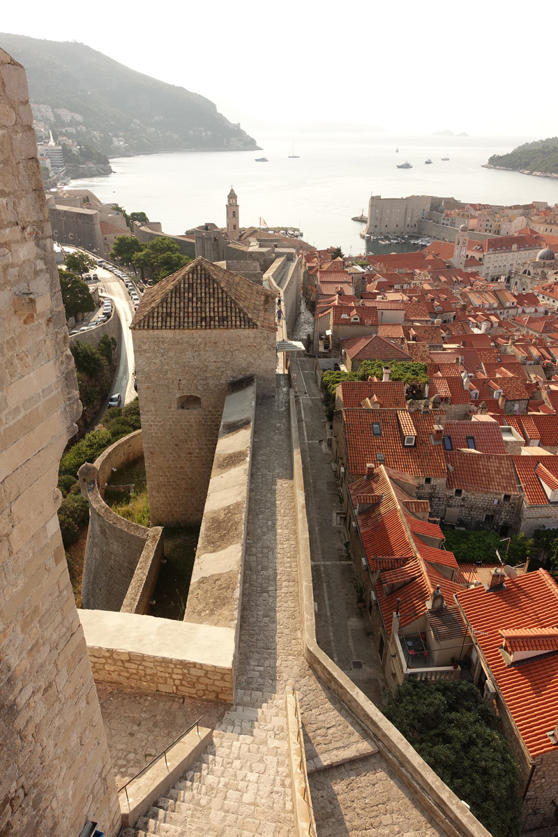 Mon voyage sur les remparts de Dubrovnik en Croatie