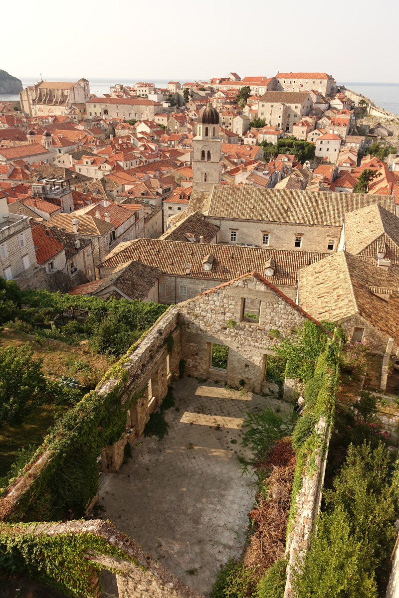 Mon voyage sur les remparts de Dubrovnik en Croatie