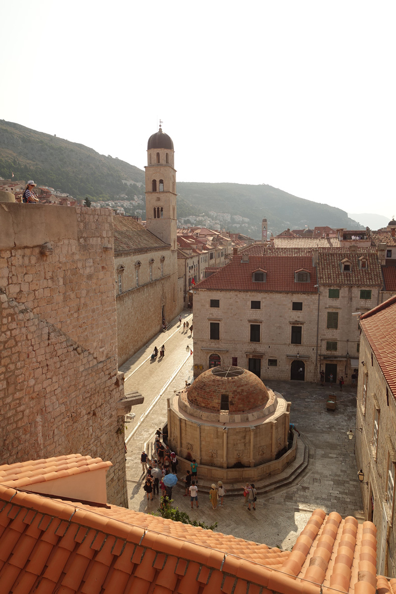 Mon voyage sur les remparts de Dubrovnik en Croatie