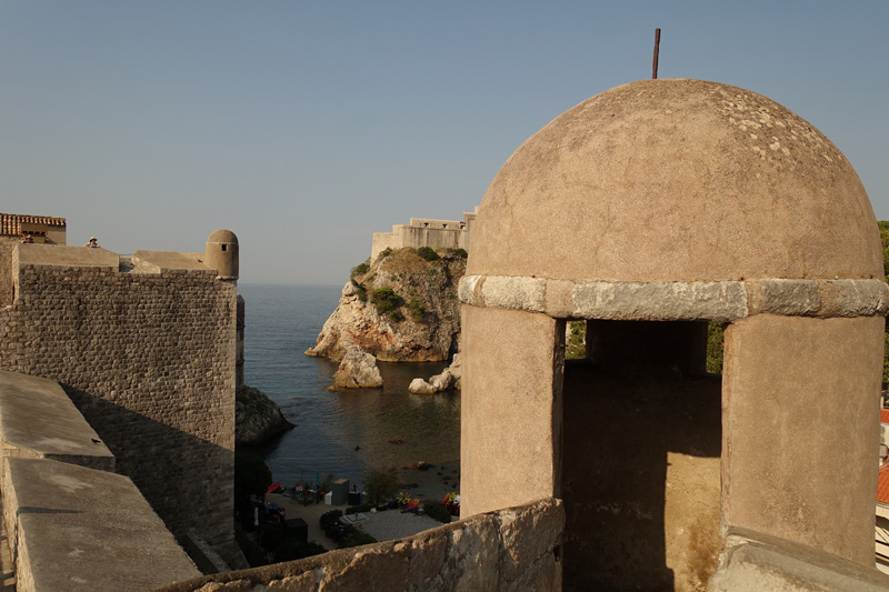 Mon voyage sur les remparts de Dubrovnik en Croatie