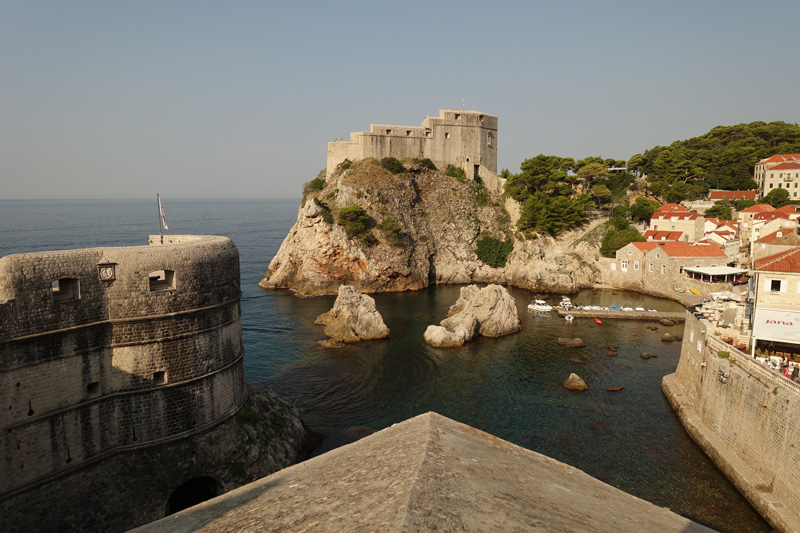 Mon voyage sur les remparts de Dubrovnik en Croatie