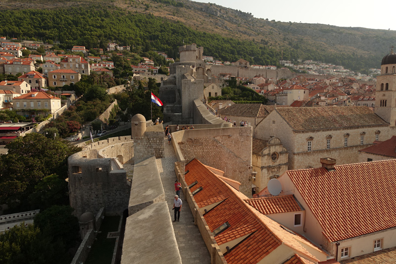 Mon voyage sur les remparts de Dubrovnik en Croatie