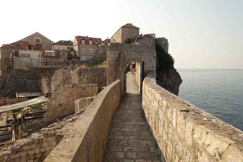 Mon voyage sur les remparts de Dubrovnik en Croatie