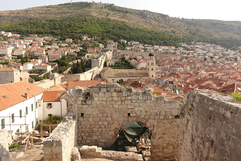 Mon voyage sur les remparts de Dubrovnik en Croatie