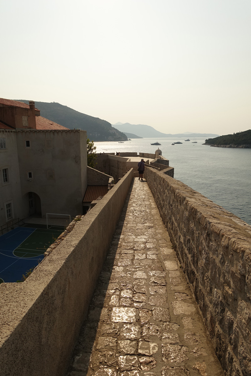 Mon voyage sur les remparts de Dubrovnik en Croatie