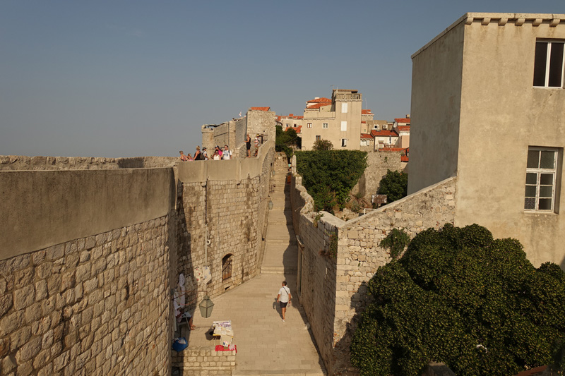 Mon voyage sur les remparts de Dubrovnik en Croatie