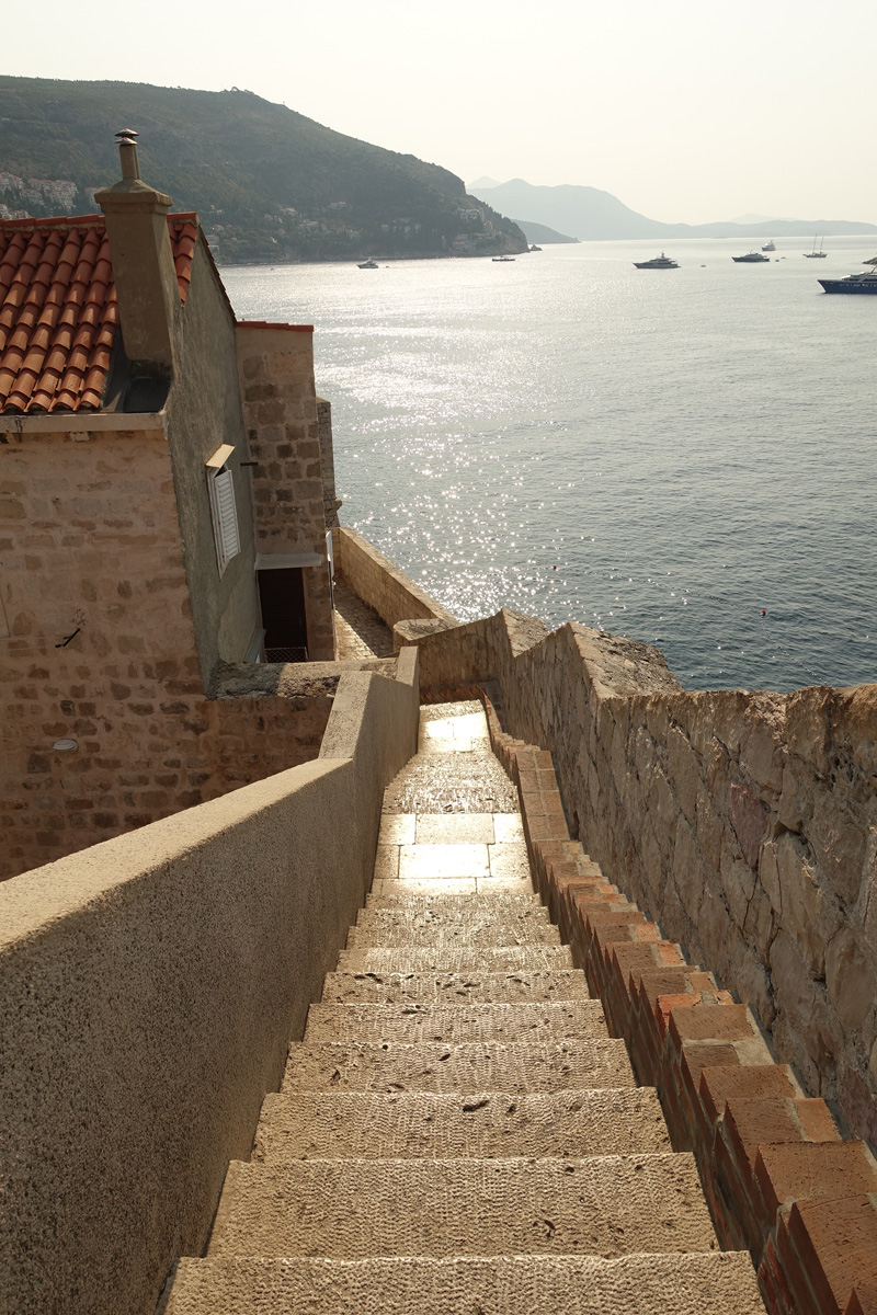 Mon voyage sur les remparts de Dubrovnik en Croatie