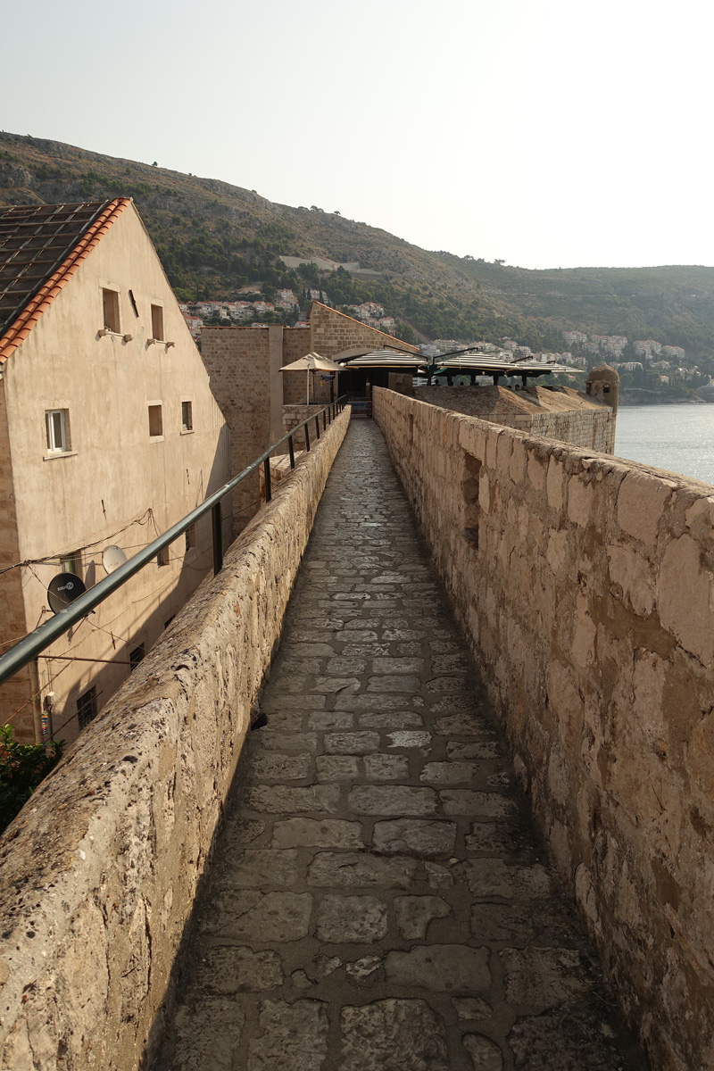 Mon voyage sur les remparts de Dubrovnik en Croatie