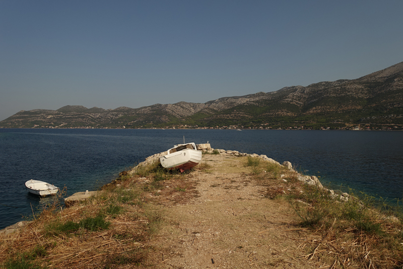 Mon voyage à Korcula sur l'île de Korcula en Croatie