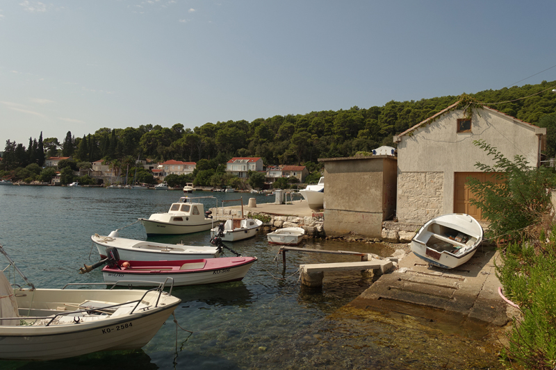 Mon voyage à Korcula sur l'île de Korcula en Croatie