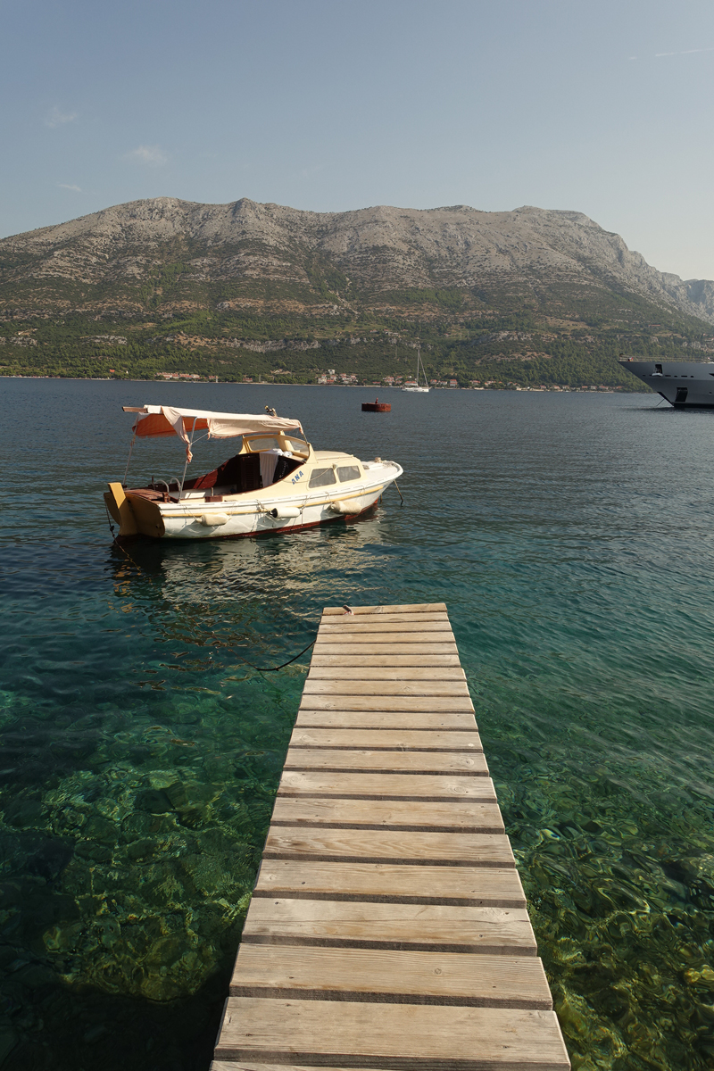 Mon voyage à Korcula sur l'île de Korcula en Croatie