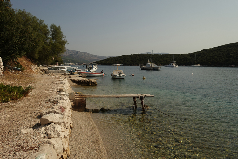 Mon voyage à Korcula sur l'île de Korcula en Croatie