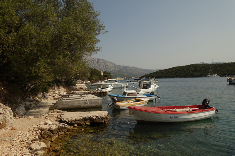 Mon voyage à Korcula sur l'île de Korcula en Croatie