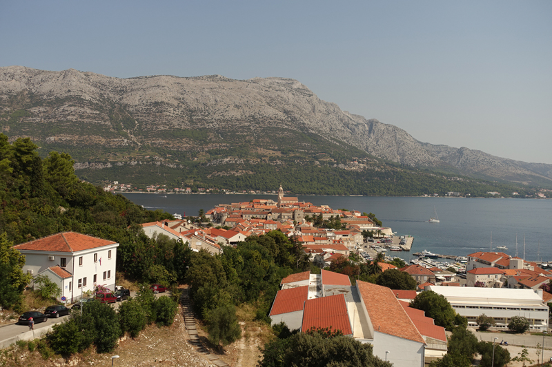 Mon voyage à Korcula sur l'île de Korcula en Croatie