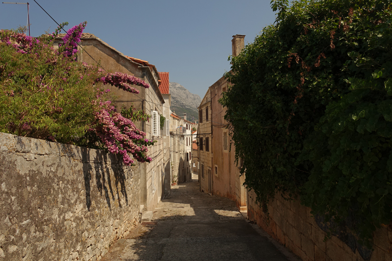 Mon voyage à Korcula sur l'île de Korcula en Croatie