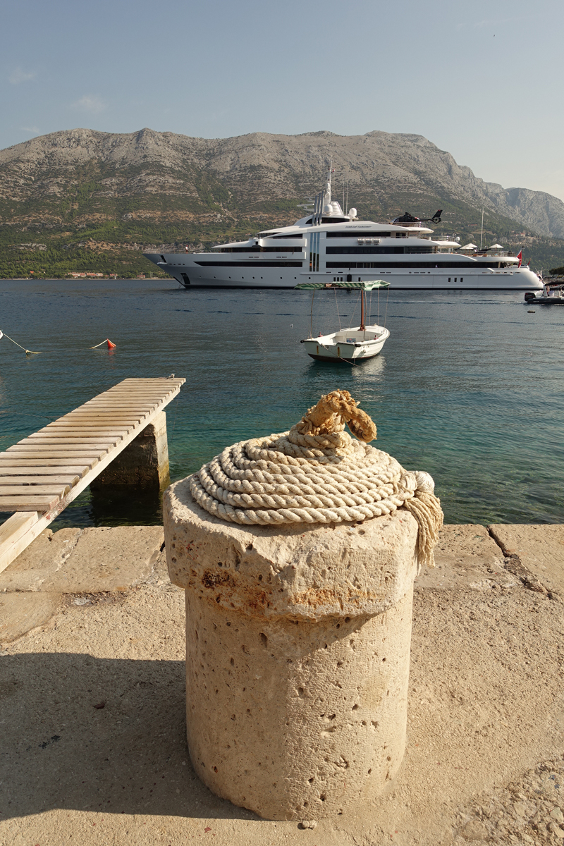 Mon voyage à Korcula sur l'île de Korcula en Croatie