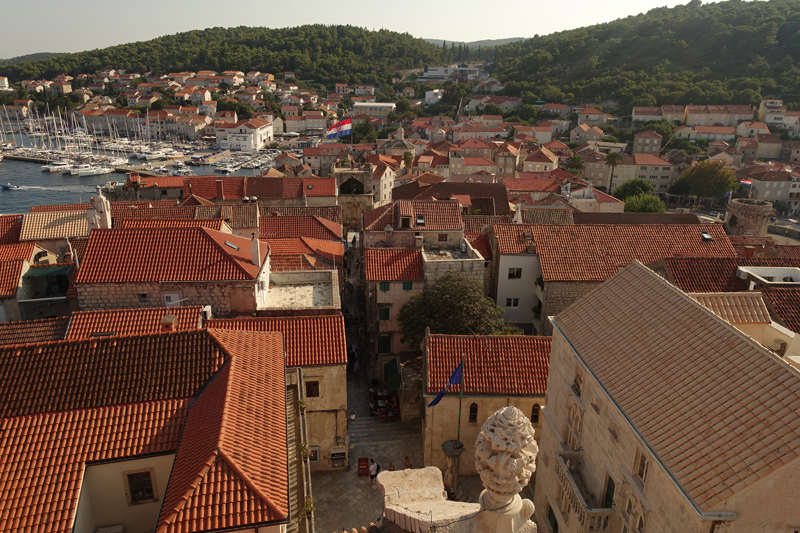 Mon voyage à Korcula sur l'île de Korcula en Croatie