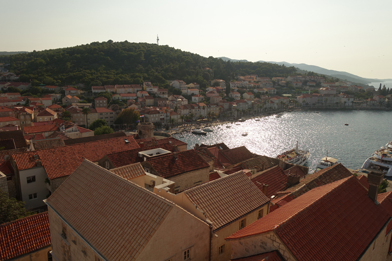 Mon voyage à Korcula sur l'île de Korcula en Croatie